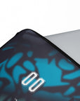 Laptop sleeve with the Paraguay 2026 Away football shirt design by RIPA Football