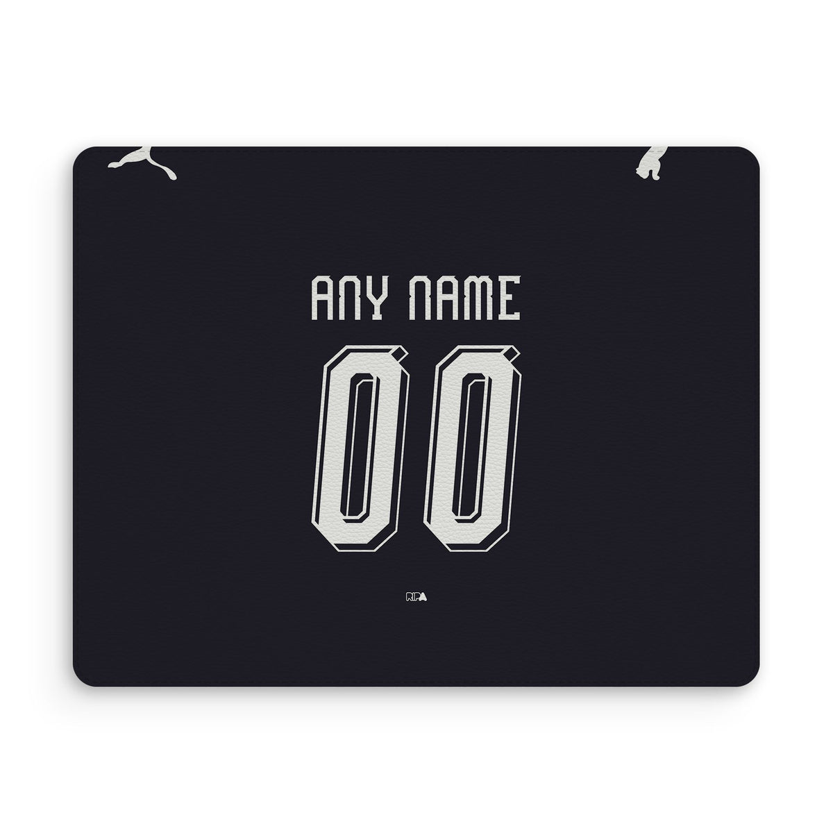 Mouse pad with the Paraguay 2026 Away football shirt design by RIPA Football