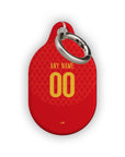 AirTag holder with the Portugal 2004 Home football shirt design by RIPA Football