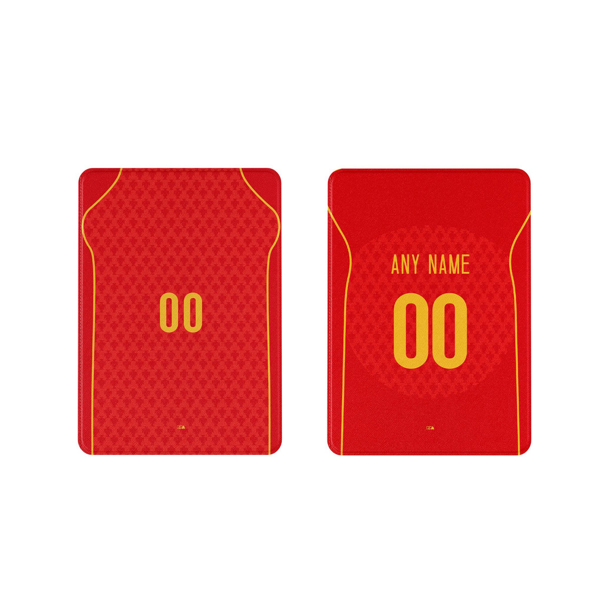 iPad case with the Portugal 2004 Home football shirt design by RIPA Football