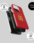 Phone case with the Portugal 2004 Home football shirt design by RIPA Football