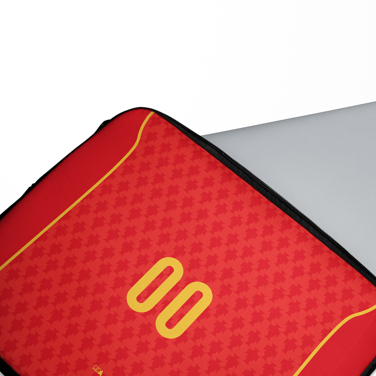 Laptop sleeve with the Portugal 2004 Home football shirt design by RIPA Football