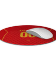 Mouse pad with the Portugal 2004 Home football shirt design by RIPA Football