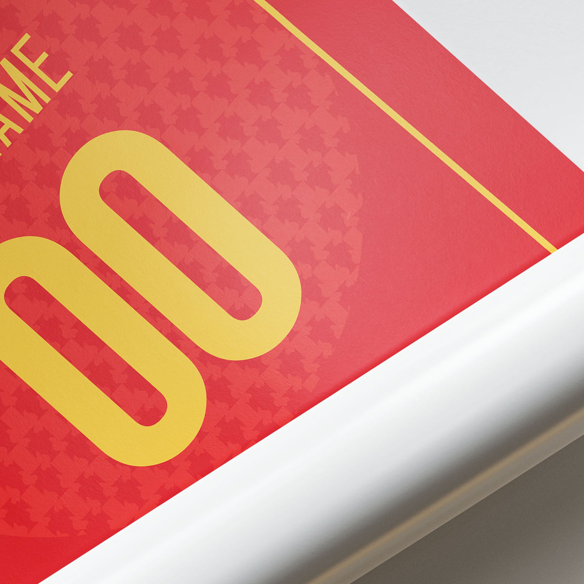 Print with the Portugal 2004 Home football shirt design by RIPA Football