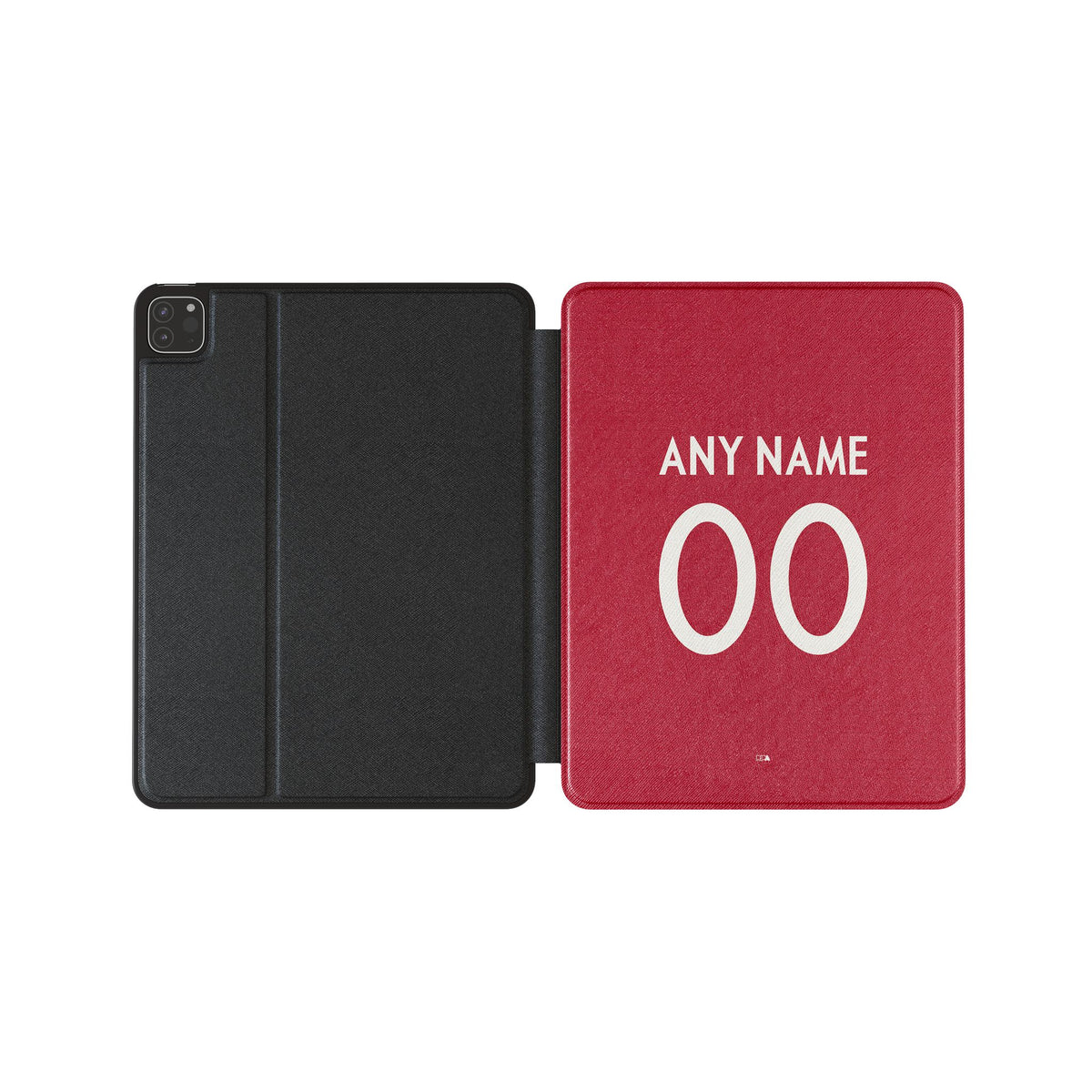 iPad case with the Portugal 2018 Home football shirt design by RIPA Football