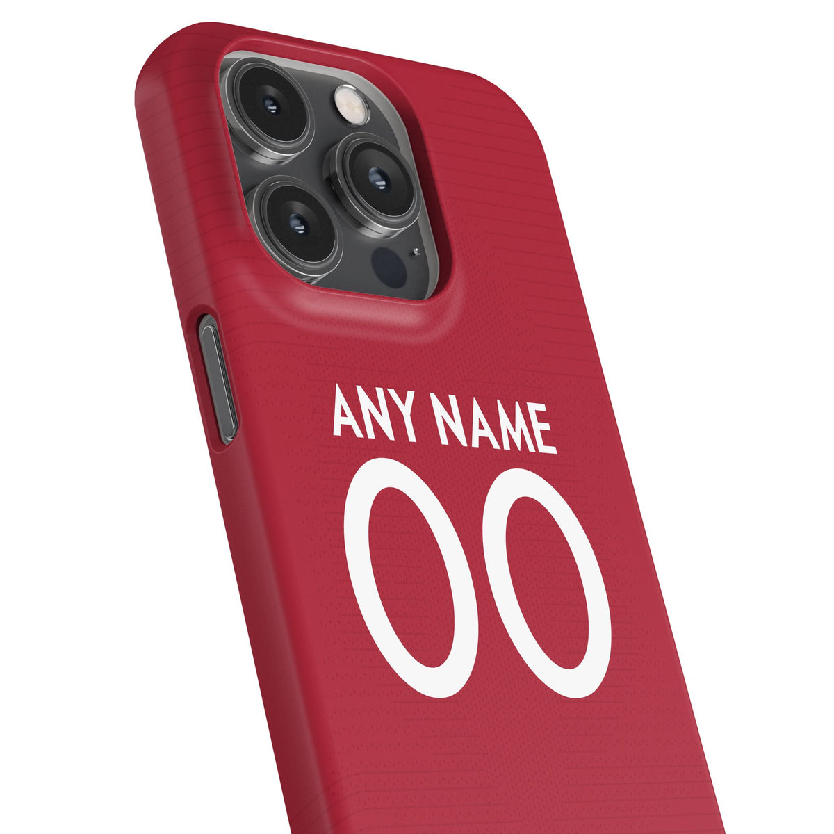 Phone case with the Portugal 2018 Home football shirt design by RIPA Football