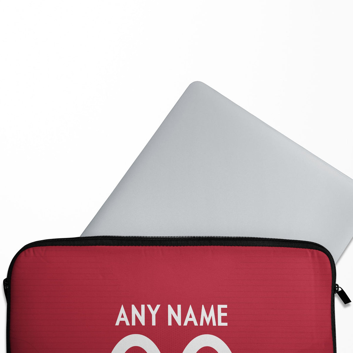 Laptop sleeve with the Portugal 2018 Home football shirt design by RIPA Football
