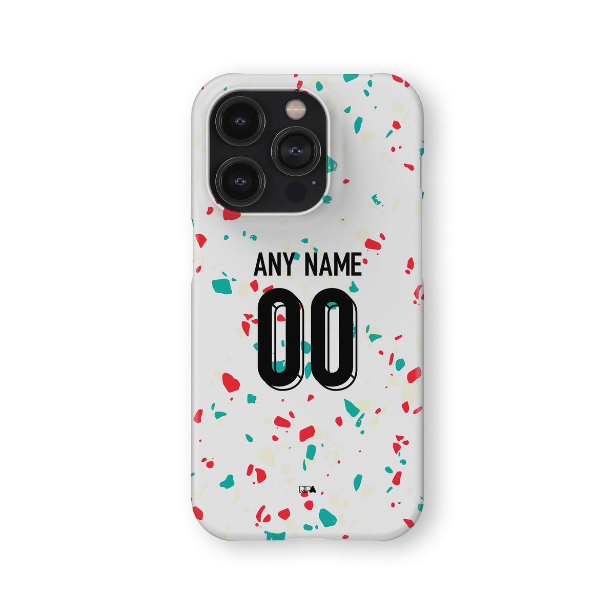 Phone case with the Portugal Women 2023 Away football shirt design by RIPA Football