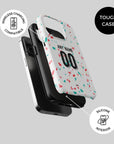 Phone case with the Portugal Women 2023 Away football shirt design by RIPA Football