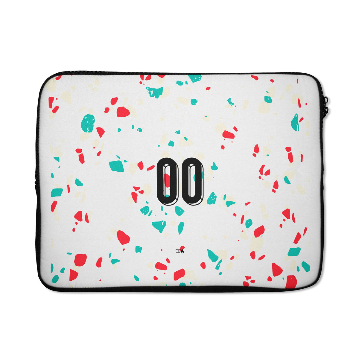 Laptop sleeve with the Portugal Women 2023 Away football shirt design by RIPA Football