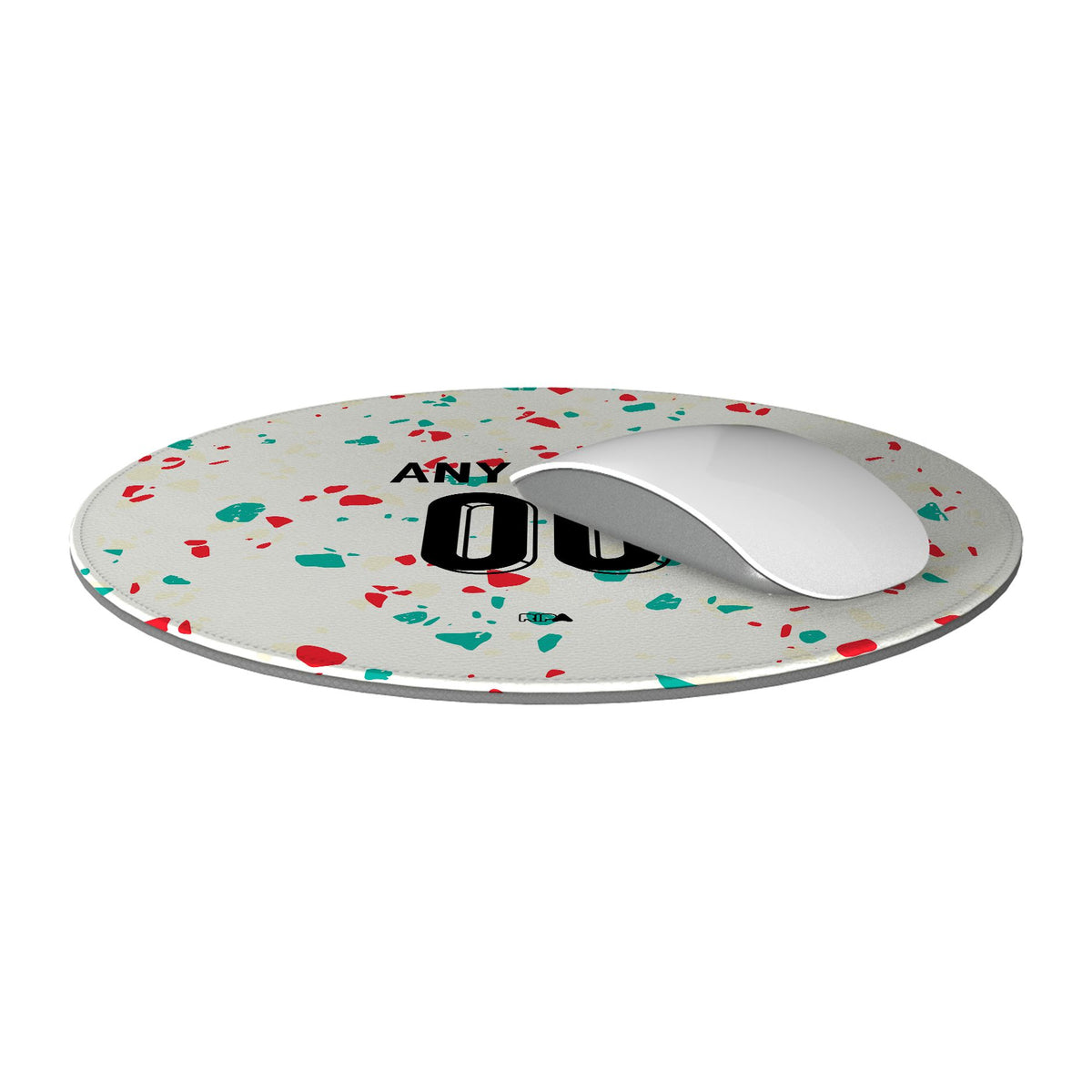 Mouse pad with the Portugal Women 2023 Away football shirt design by RIPA Football