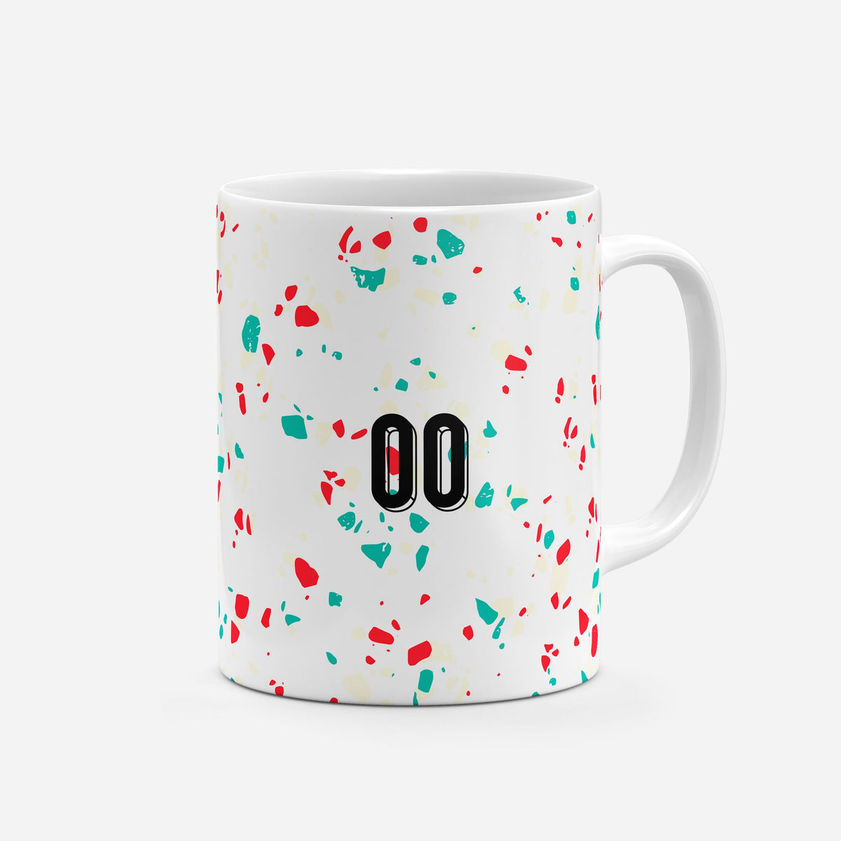 Mug with the Portugal Women 2023 Away football shirt design by RIPA Football