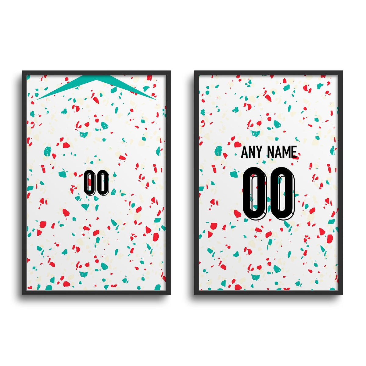 Print with the Portugal Women 2023 Away football shirt design by RIPA Football
