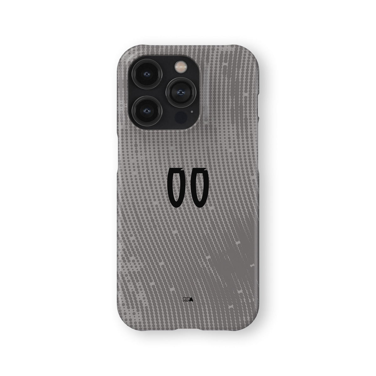 Phone case with the Portugal 2025 Goalkeeper football shirt design by RIPA Football