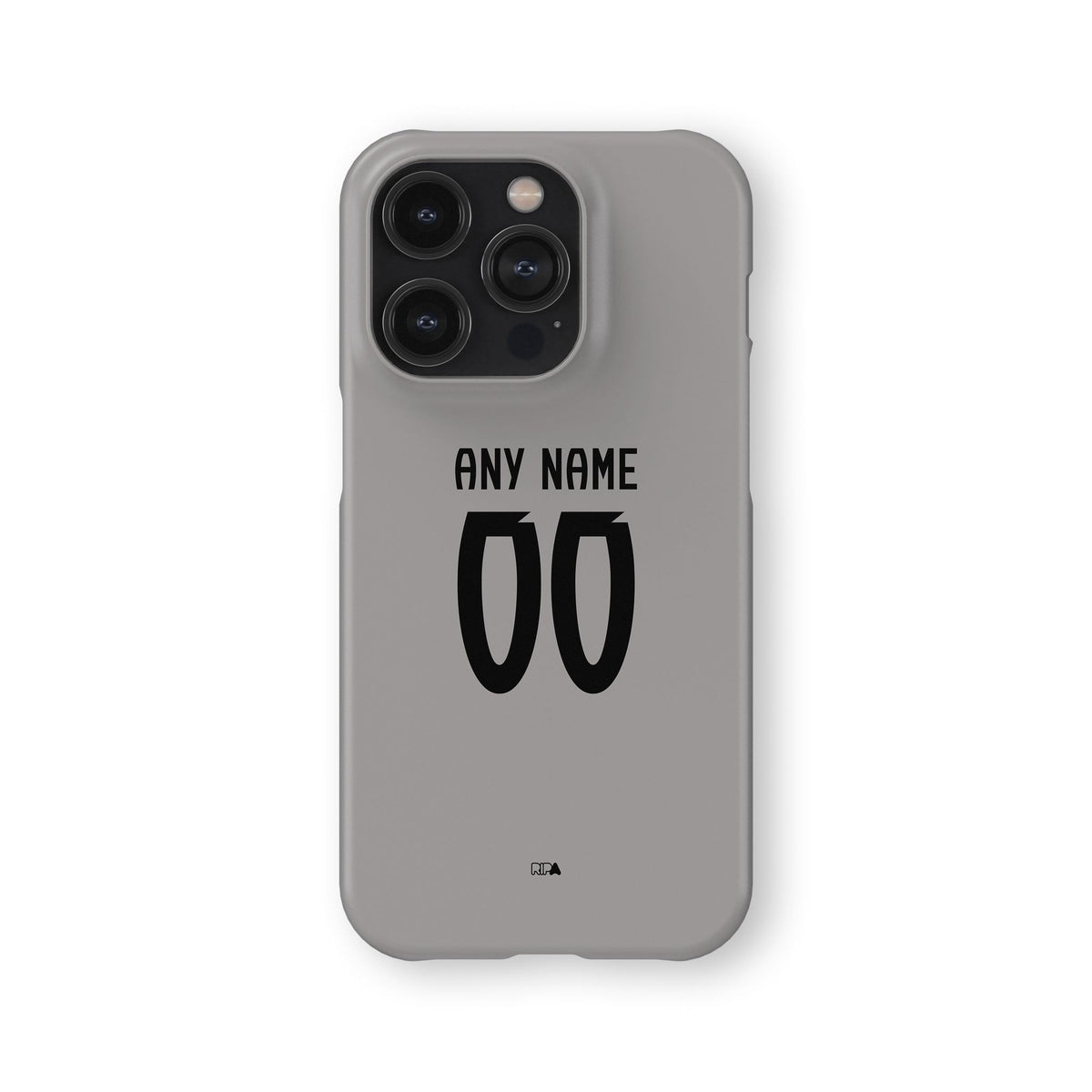 Phone case with the Portugal 2025 Goalkeeper football shirt design by RIPA Football