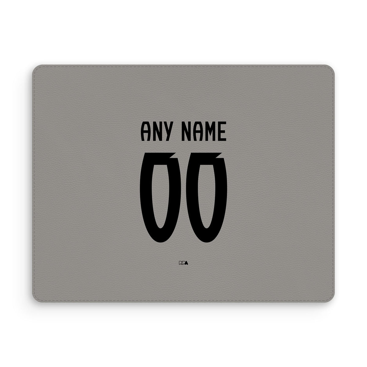 Mouse pad with the Portugal 2025 Goalkeeper football shirt design by RIPA Football