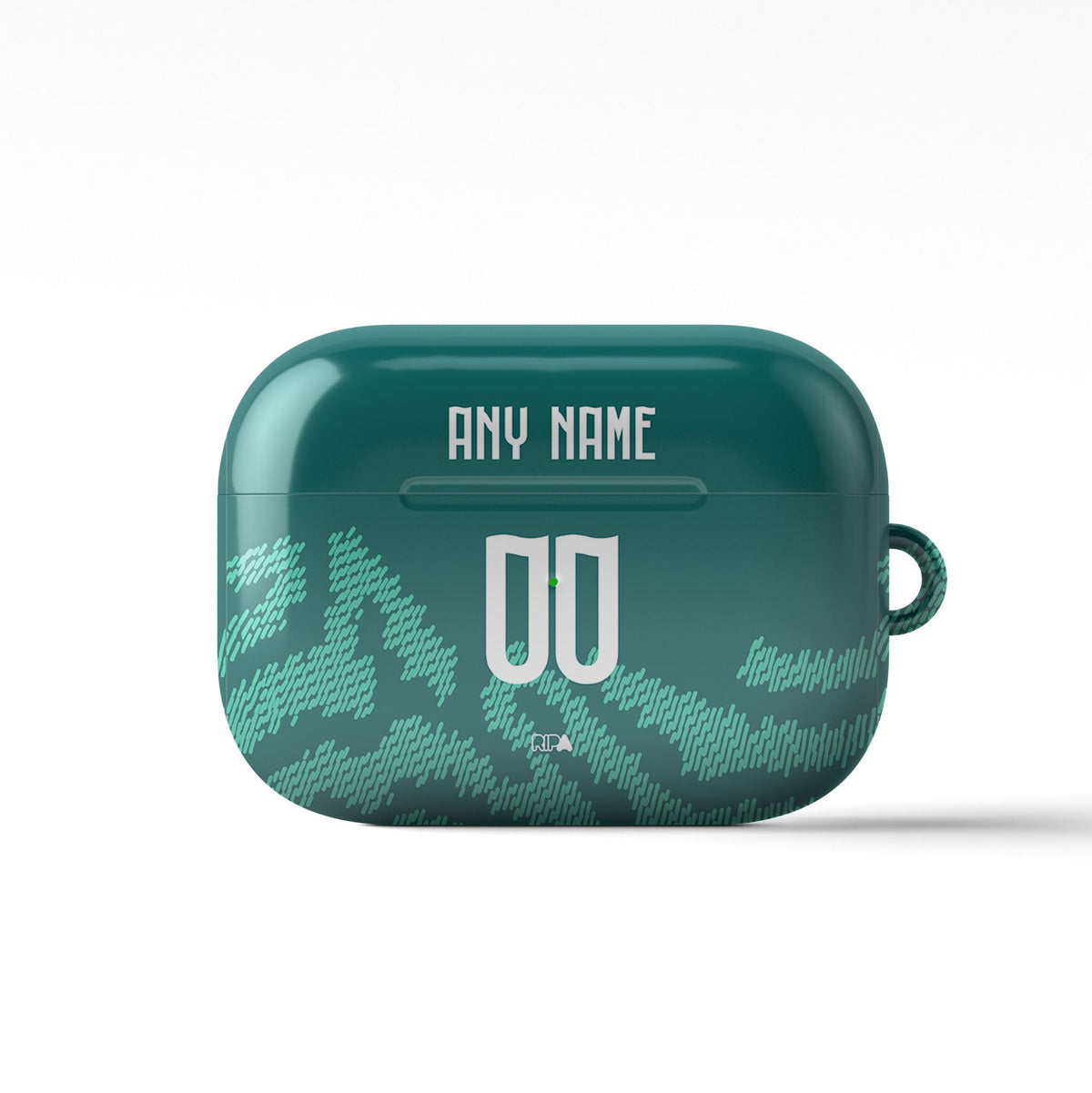 AirPods case with the Portugal 2026 Special football shirt design by RIPA Football
