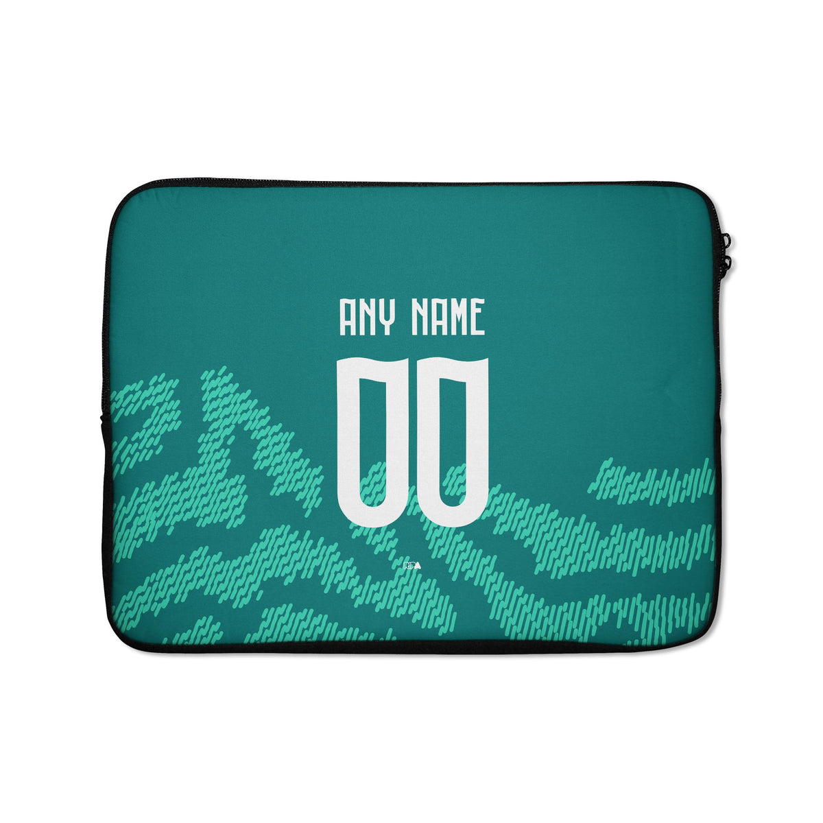 Laptop sleeve with the Portugal 2026 Special football shirt design by RIPA Football