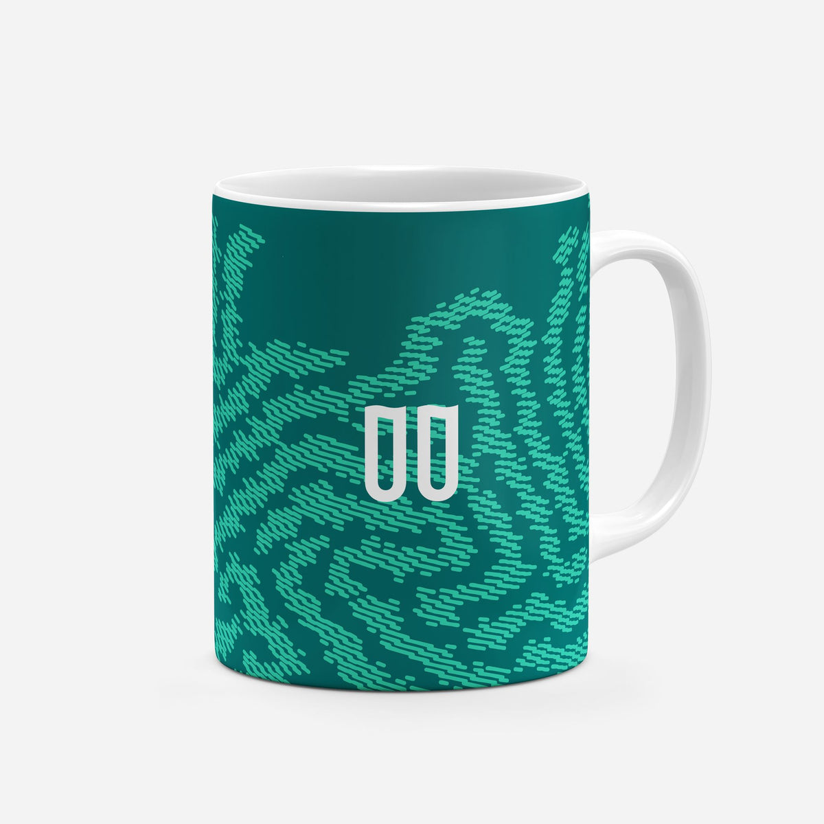 Mug with the Portugal 2026 Special football shirt design by RIPA Football