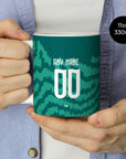Mug with the Portugal 2026 Special football shirt design by RIPA Football