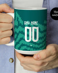 Mug with the Portugal 2026 Special football shirt design by RIPA Football