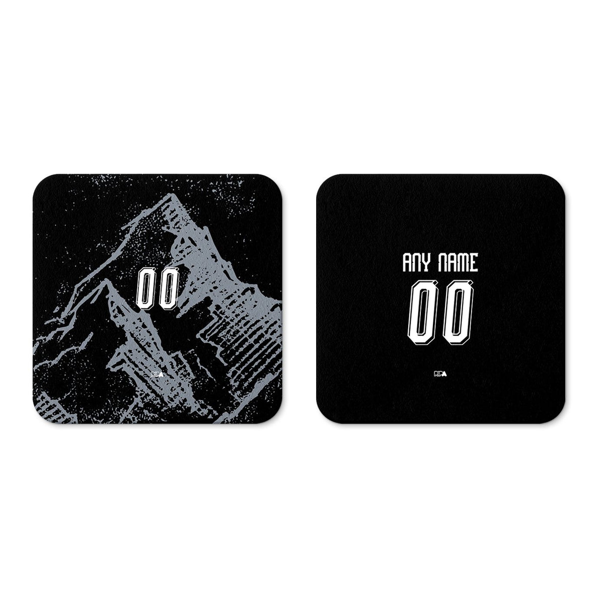 Coaster with the Switzerland 2026 Goalkeeper football shirt design by RIPA Football