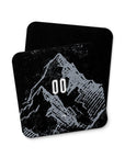 Coaster with the Switzerland 2026 Goalkeeper football shirt design by RIPA Football