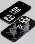 Phone case with the Switzerland 2026 Goalkeeper football shirt design by RIPA Football