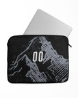 Laptop sleeve with the Switzerland 2026 Goalkeeper football shirt design by RIPA Football