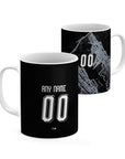 Mug with the Switzerland 2026 Goalkeeper football shirt design by RIPA Football