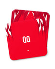 Coaster with the Tunisia 2026 Away football shirt design by RIPA Football