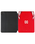 iPad case with the Tunisia 2026 Away football shirt design by RIPA Football