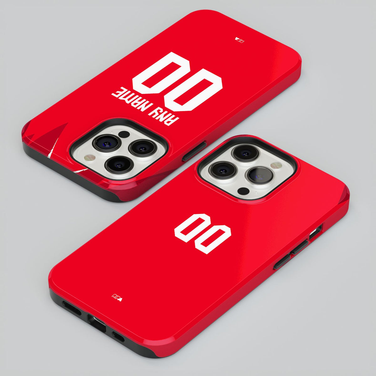 Phone case with the Tunisia 2026 Away football shirt design by RIPA Football