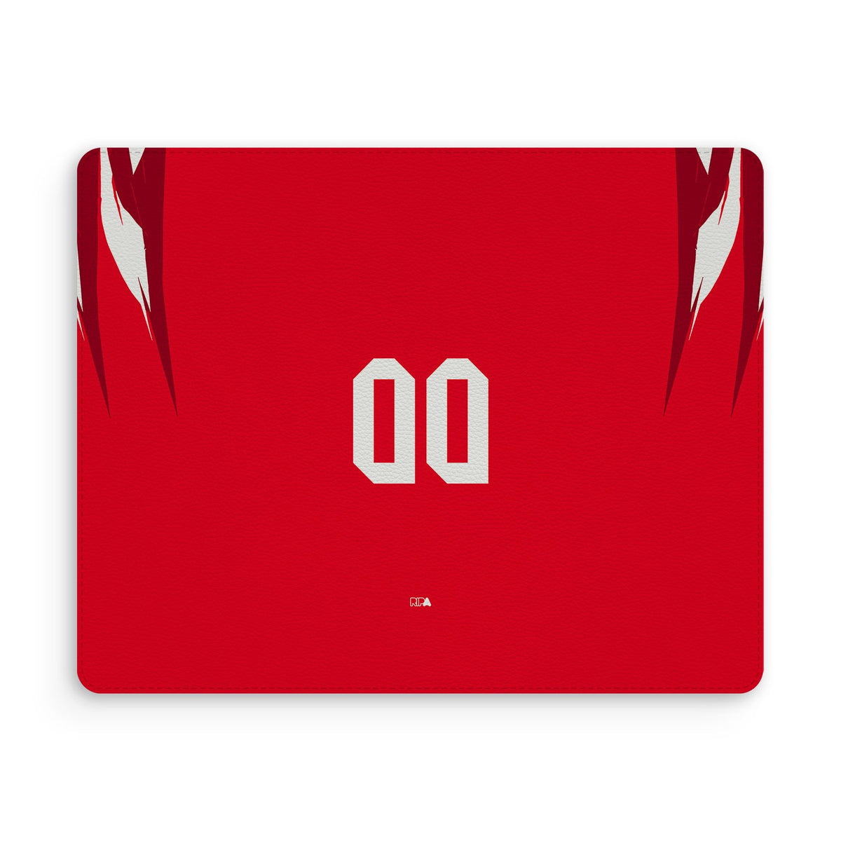 Mouse pad with the Tunisia 2026 Away football shirt design by RIPA Football