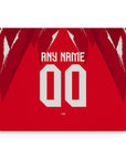 Mouse pad with the Tunisia 2026 Away football shirt design by RIPA Football
