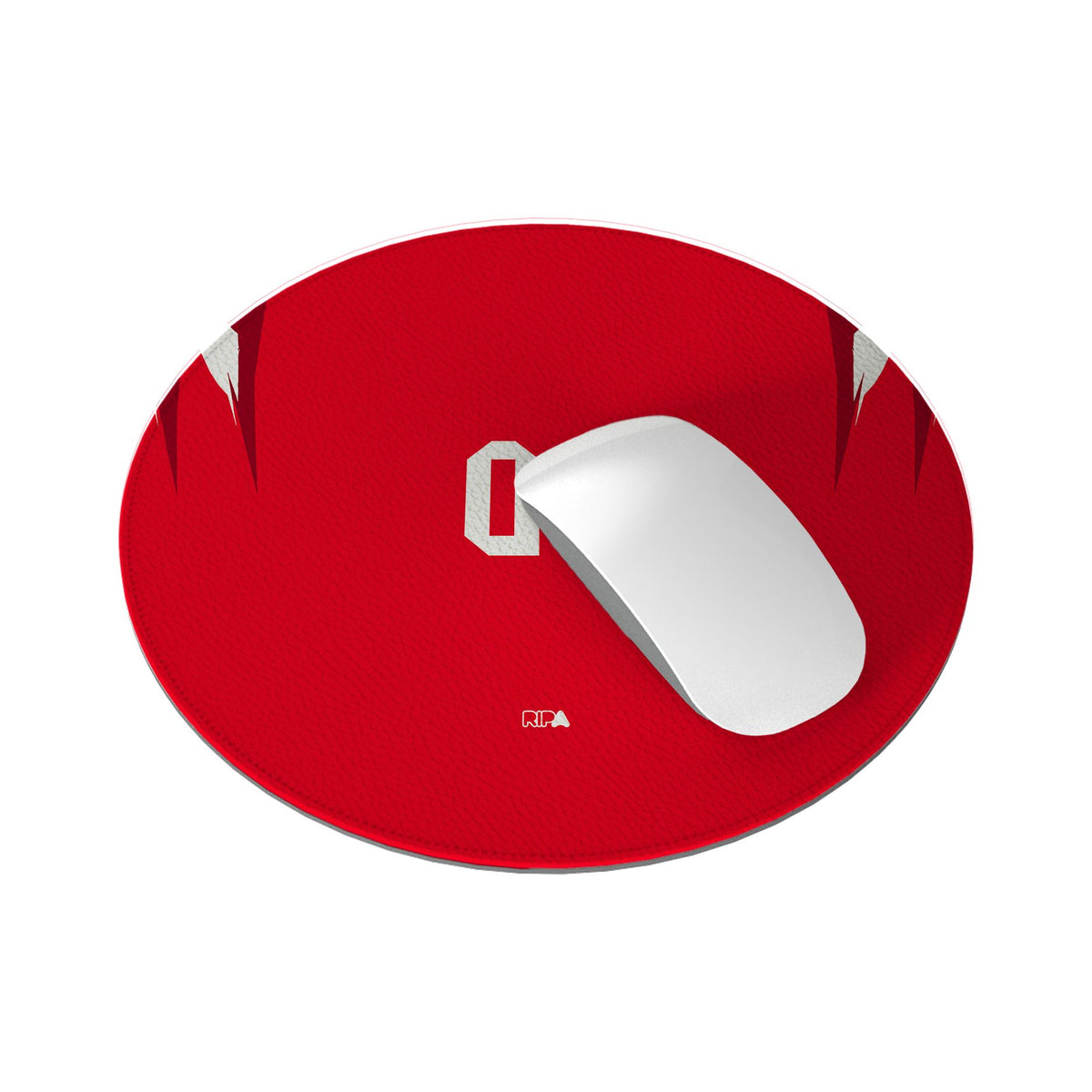 Mouse pad with the Tunisia 2026 Away football shirt design by RIPA Football