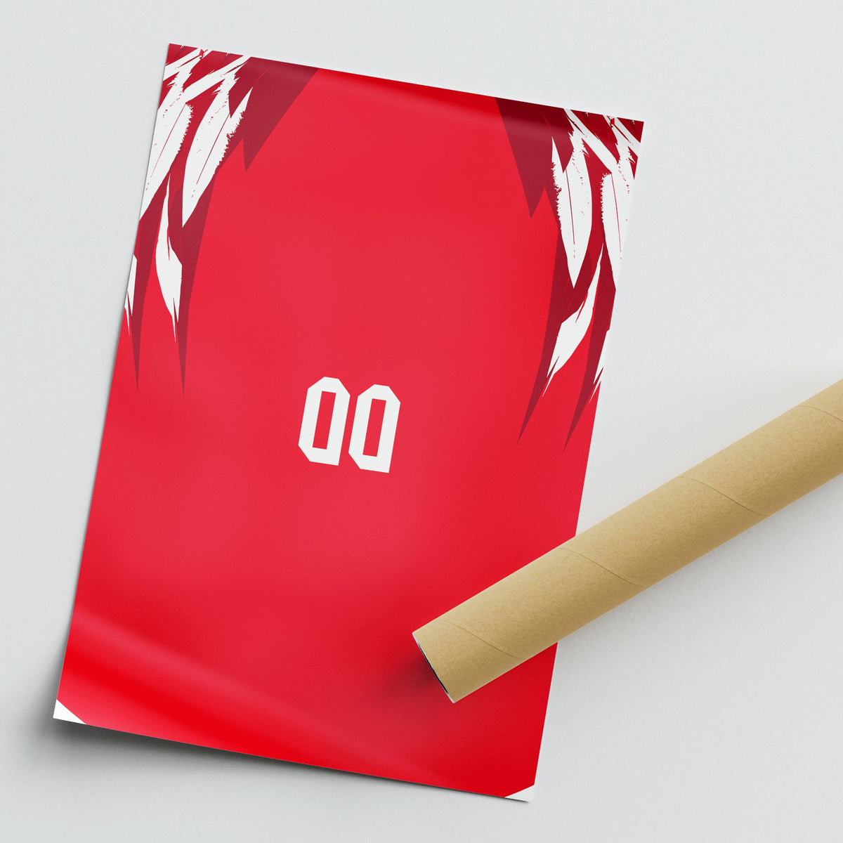 Print with the Tunisia 2026 Away football shirt design by RIPA Football