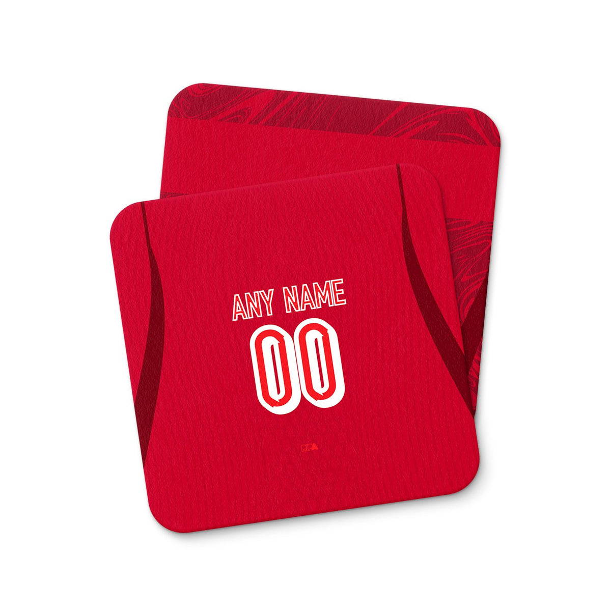 Coaster with the Turkey 2026 Away football shirt design by RIPA Football