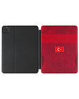 iPad case with the Turkey 2026 Away football shirt design by RIPA Football