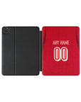 iPad case with the Turkey 2026 Away football shirt design by RIPA Football