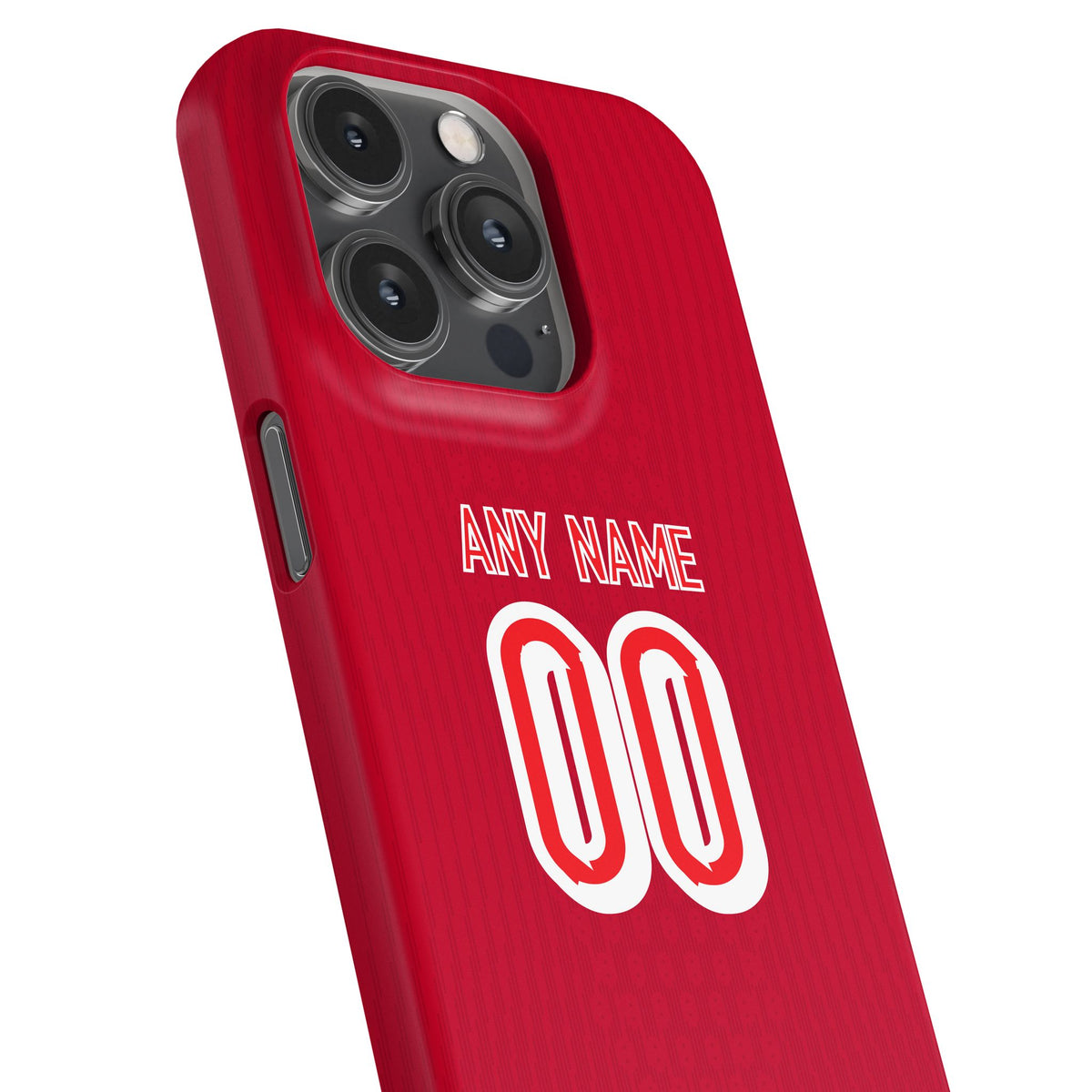 Phone case with the Turkey 2026 Away football shirt design by RIPA Football