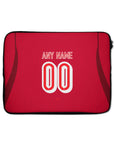 Laptop sleeve with the Turkey 2026 Away football shirt design by RIPA Football