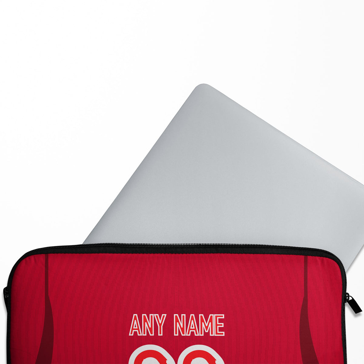 Laptop sleeve with the Turkey 2026 Away football shirt design by RIPA Football