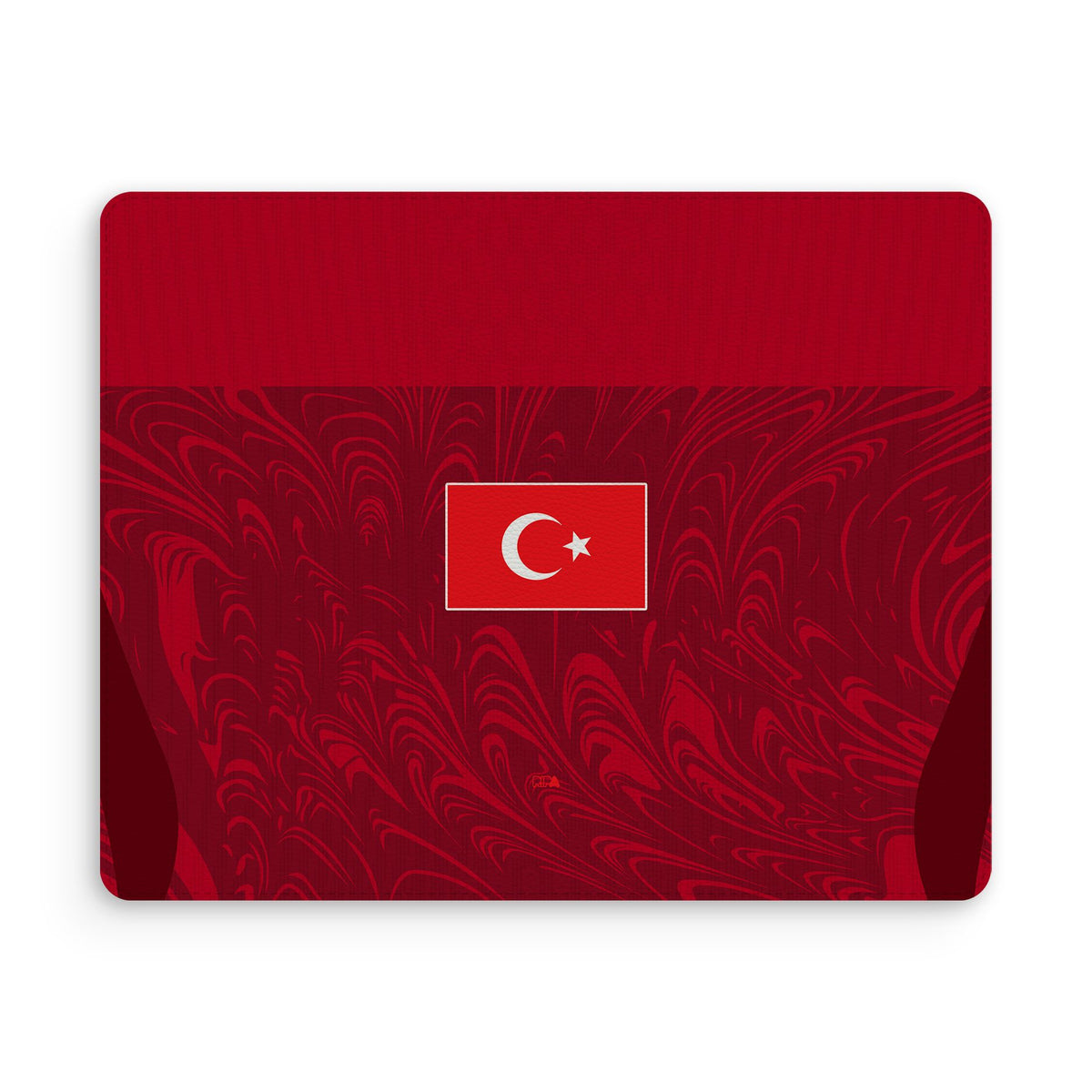 Mouse pad with the Turkey 2026 Away football shirt design by RIPA Football