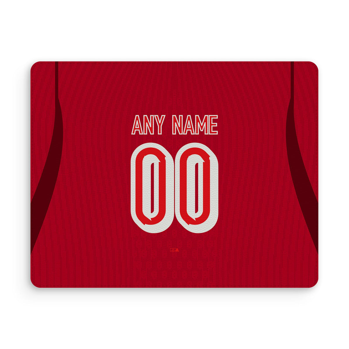 Mouse pad with the Turkey 2026 Away football shirt design by RIPA Football