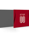 Mouse pad with the Turkey 2026 Away football shirt design by RIPA Football