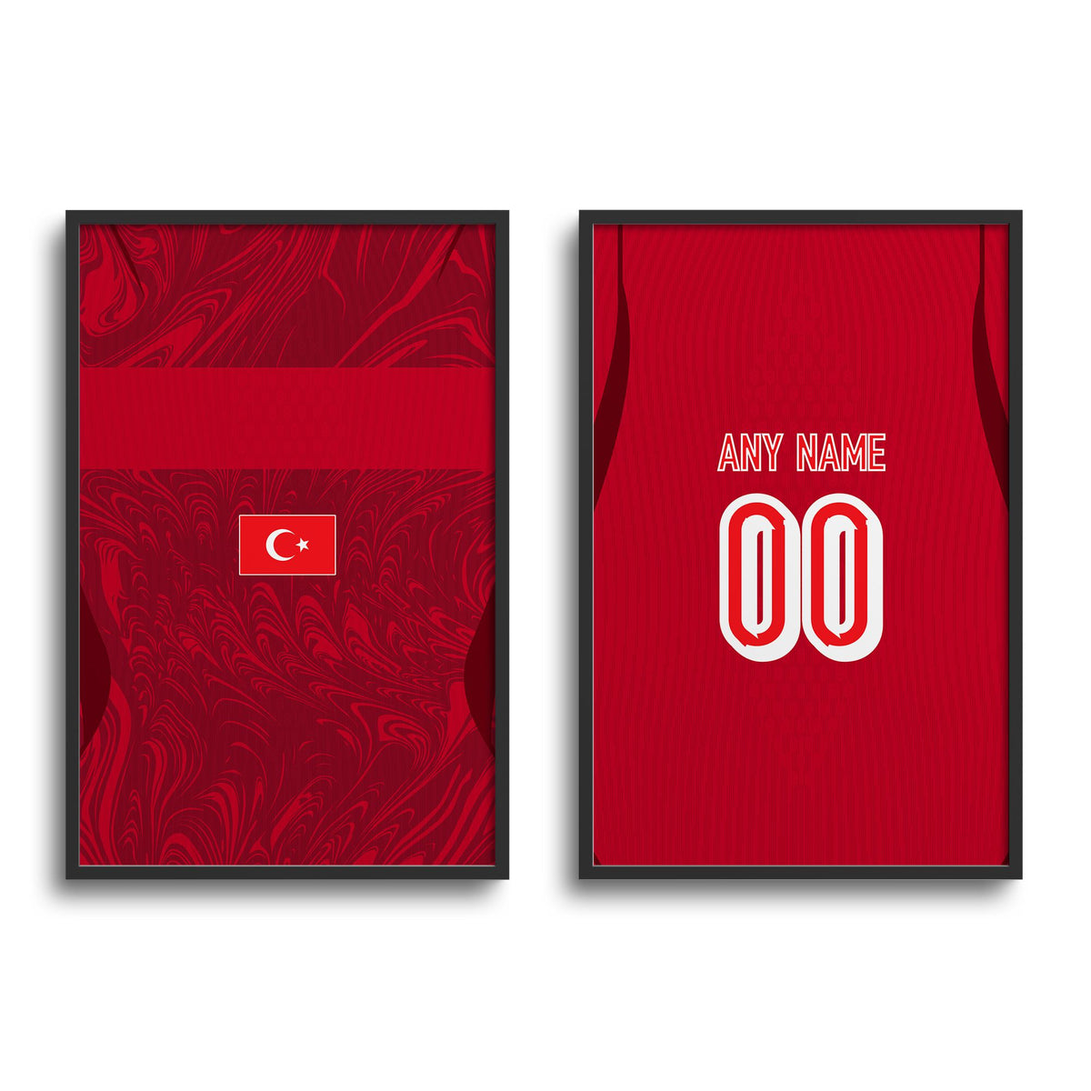 Print with the Turkey 2026 Away football shirt design by RIPA Football