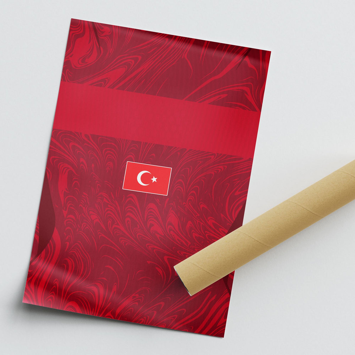Print with the Turkey 2026 Away football shirt design by RIPA Football