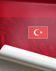 Print with the Turkey 2026 Away football shirt design by RIPA Football