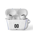 AirPods case with the Uzbekistan 2026 Away football shirt design by RIPA Football